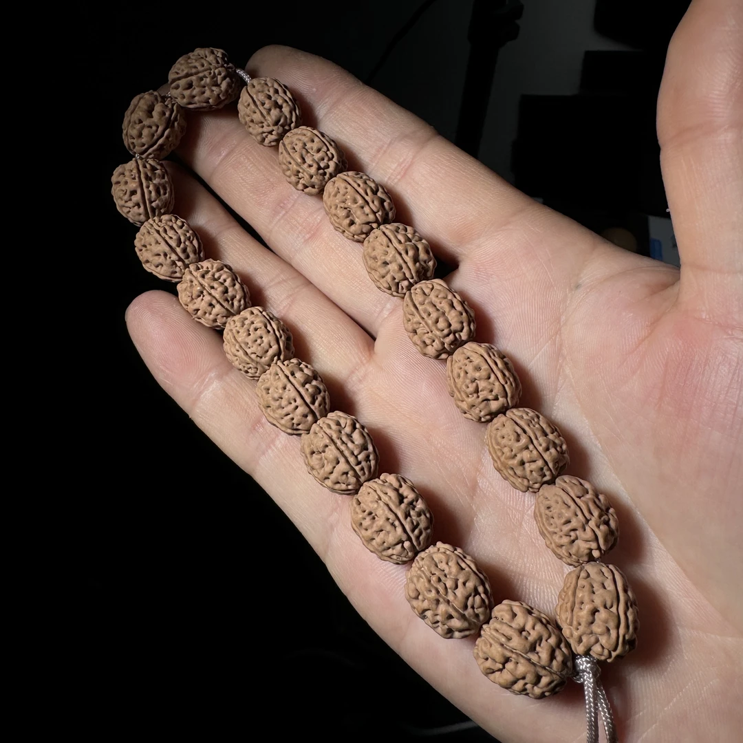 【龙隐-魔丸原桩】爆肉原生态小金刚菩提文玩手串男女