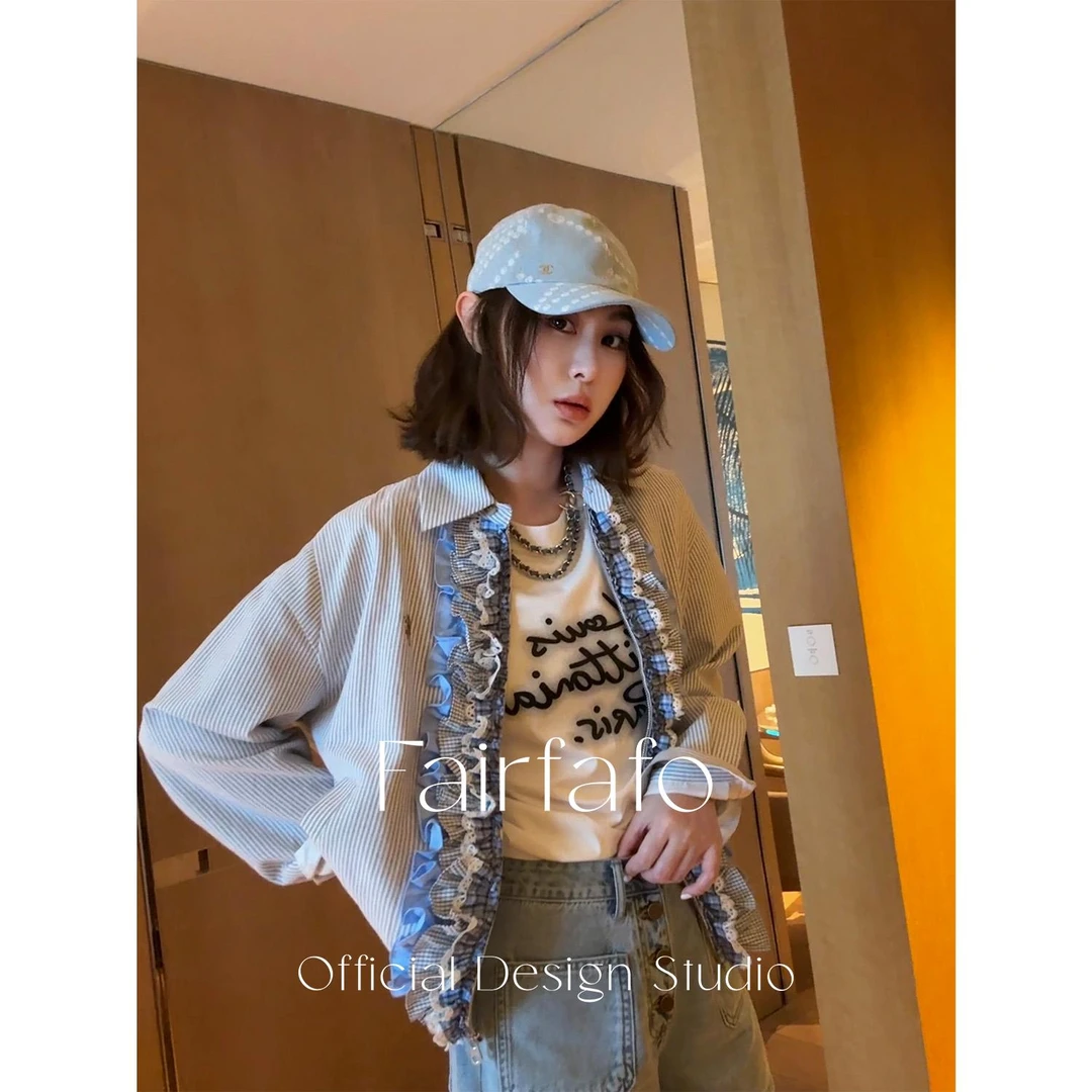 【花边绣花外套】WTCL53163拉夫时髦五一出游防晒出片外套