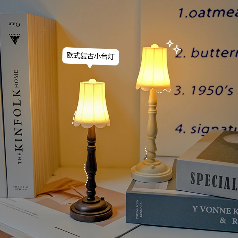 乌鲁木齐新疆包邮复古小夜灯宿舍卧室床灯氛围灯创意礼物欧式小台