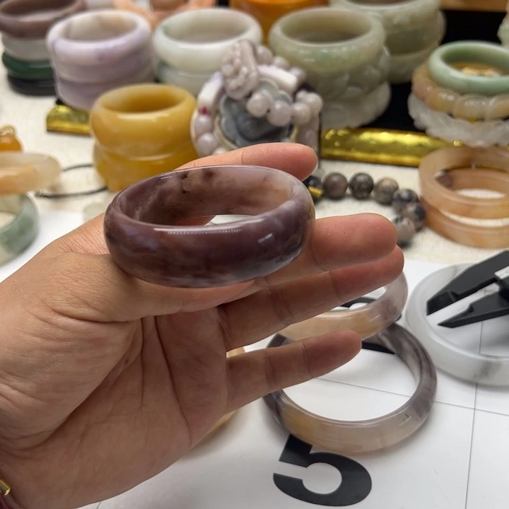 石英岩玉合金手镯