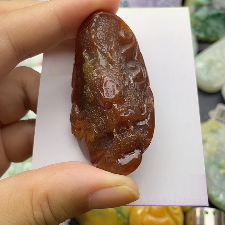 翡翠未镶嵌颈饰天然翡翠