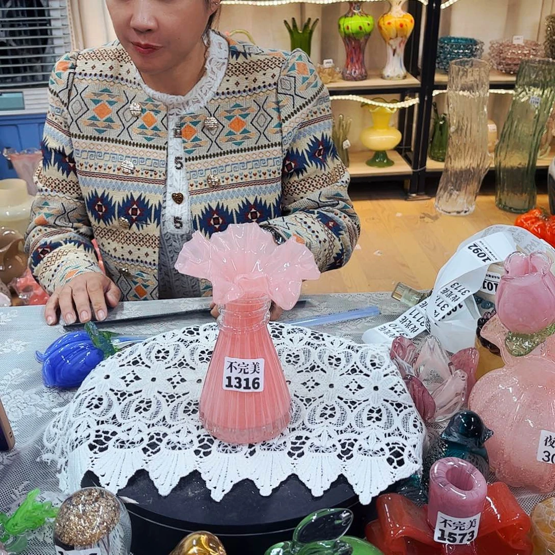 1316瓶 家悦琉璃工艺品不完美