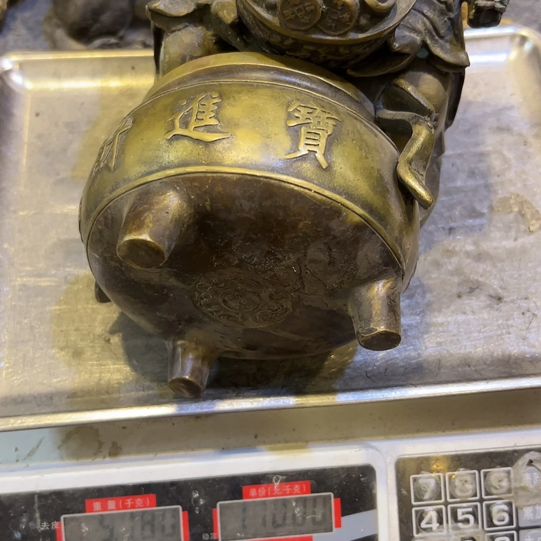 黄铜摆件，文房摆件工艺品凯****得