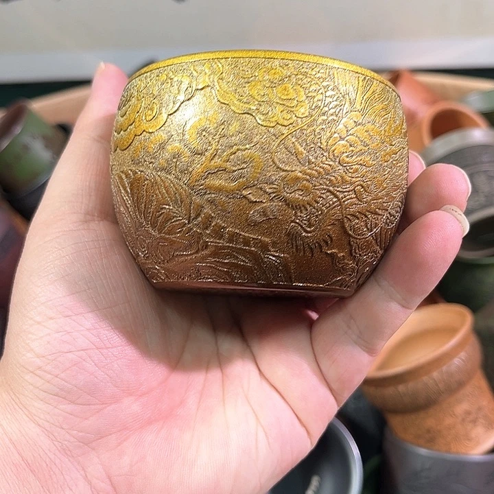 茶杯紫砂全手工紫砂主任杯