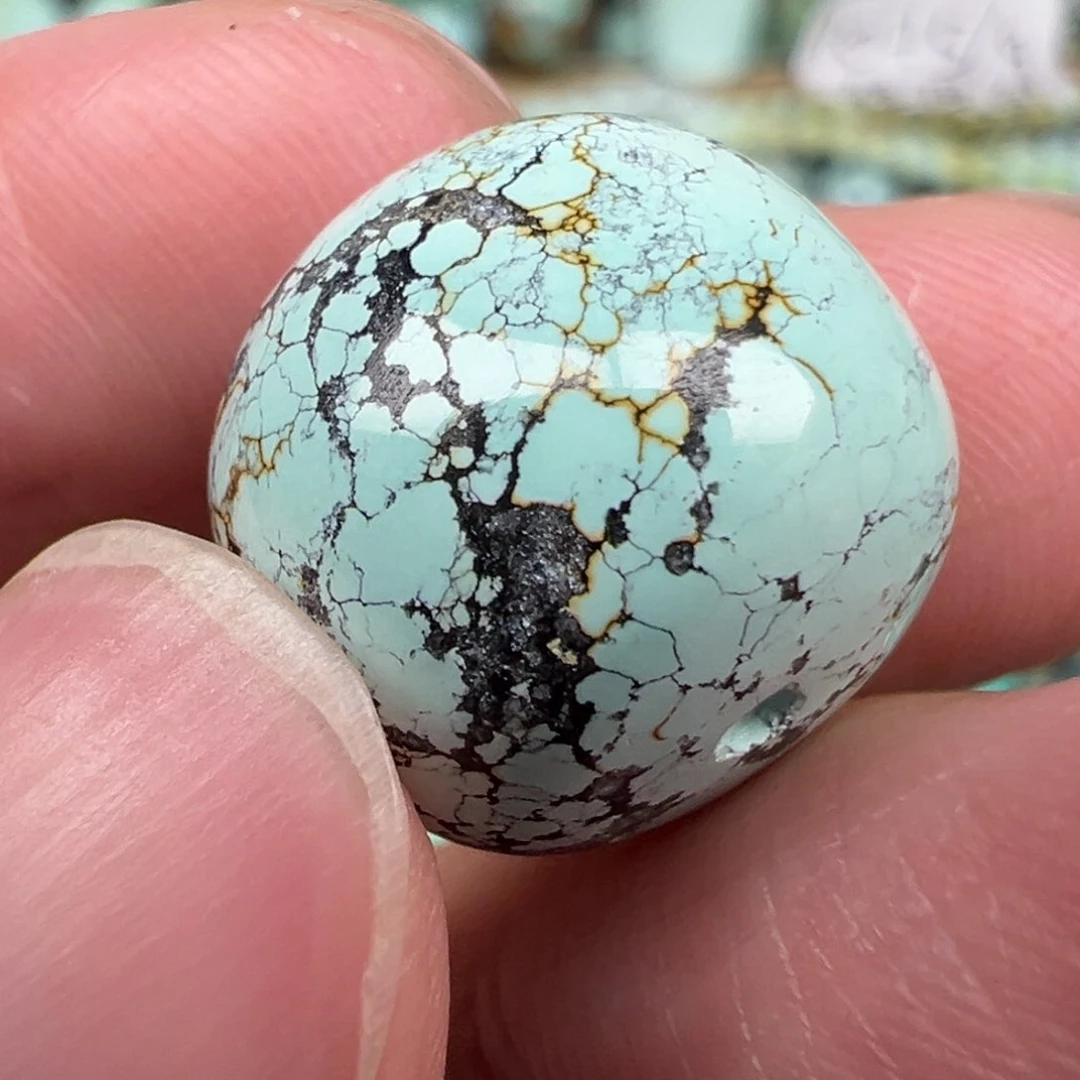 绿松石未镶嵌配饰卡15.8