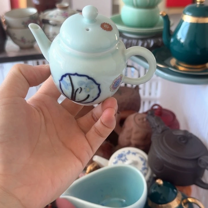 微瑕陶瓷茶具茶杯茶壶
