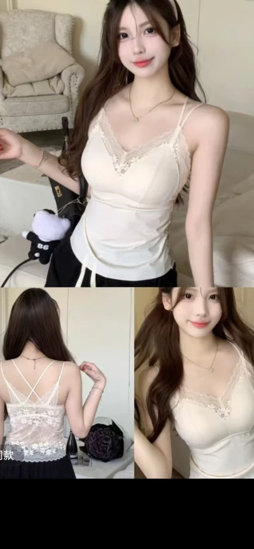 2025夏季新款时尚百搭吊带背心