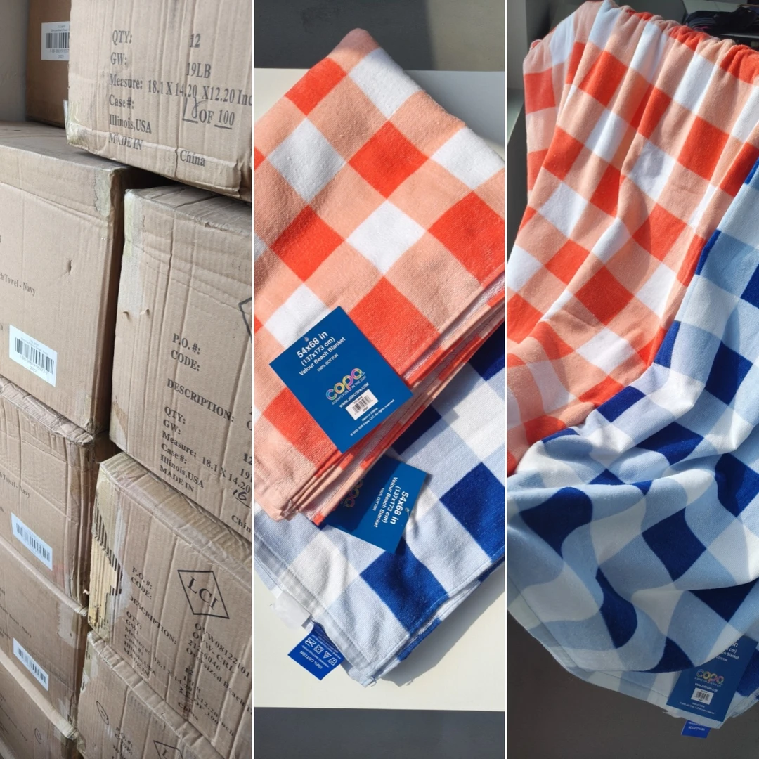 格子毛圈家用洗澡洗脸加大吸水柔软浴巾 104