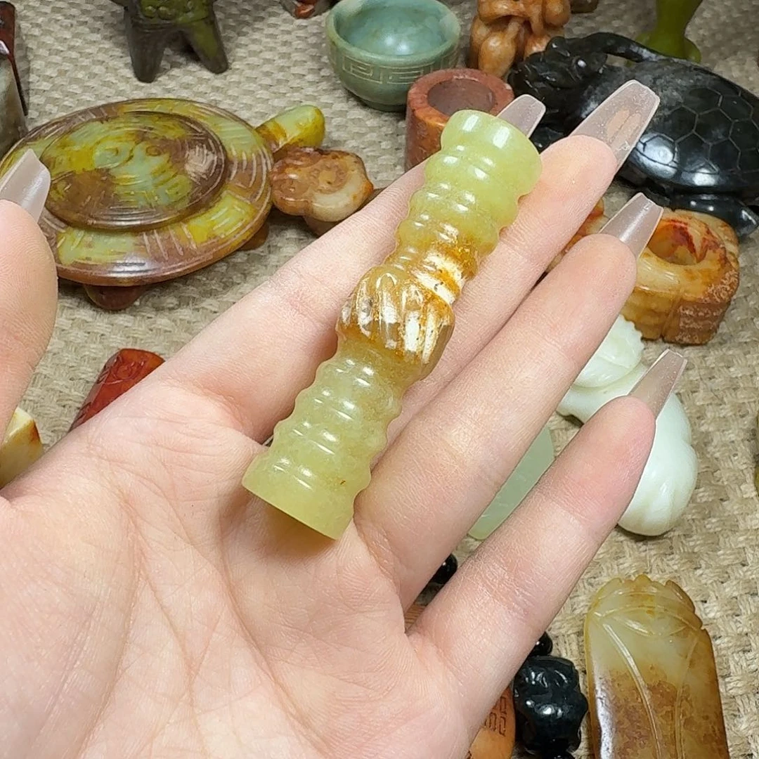 白玉菩提吊坠挂件