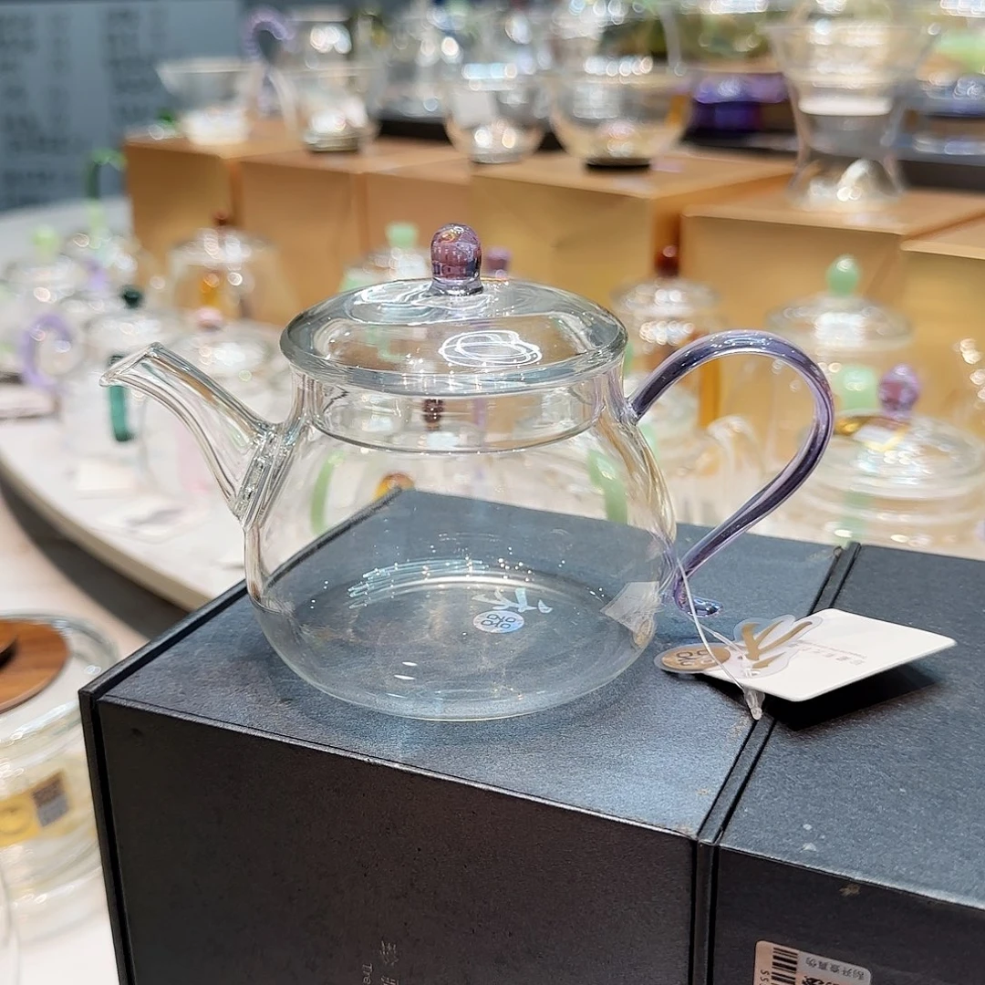 尉***微禾器浅紫色青云壶