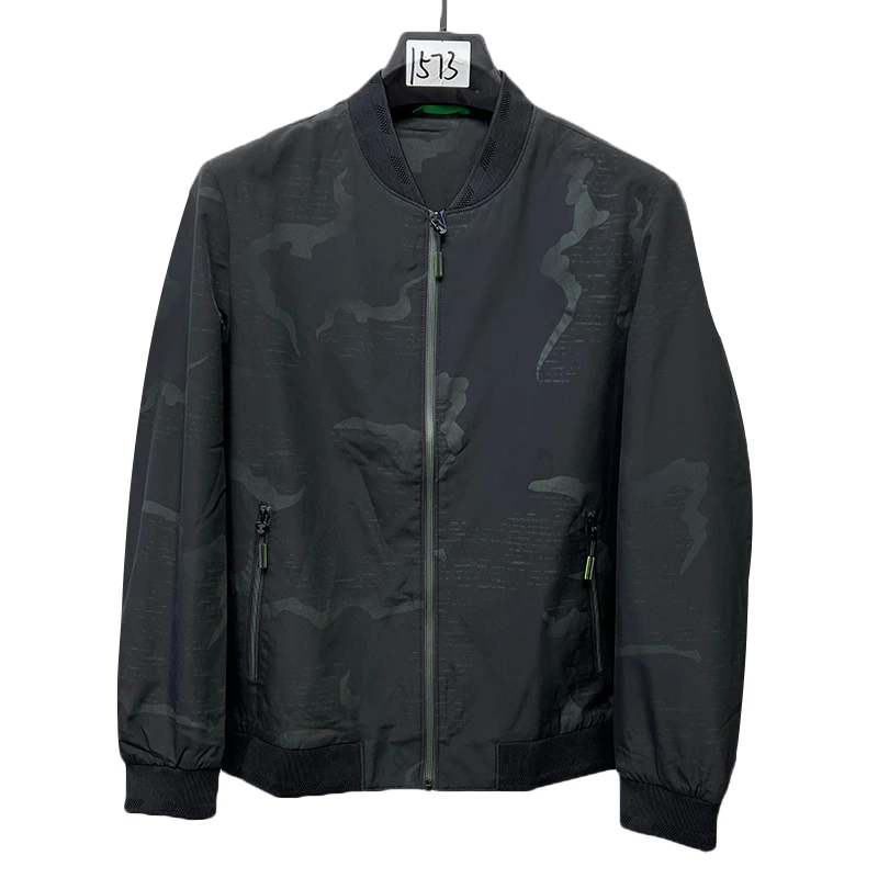 男士立领夹克外套商务休闲短款茄克上衣（JB011）