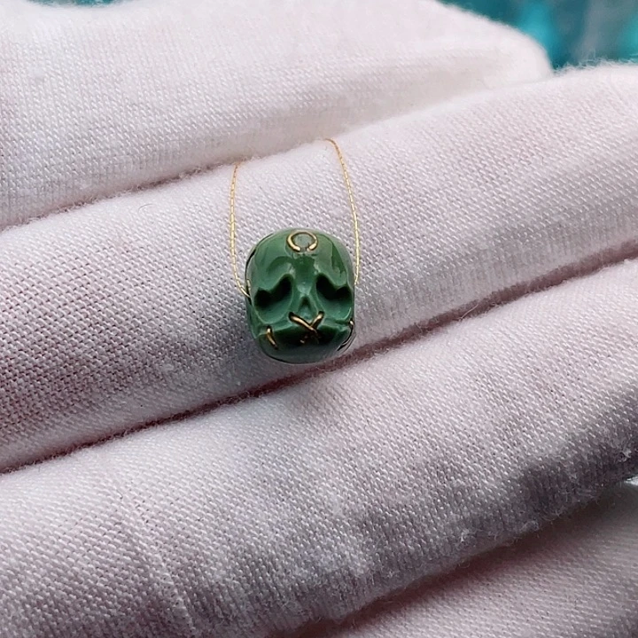 未镶嵌绿松石8-9.6mm