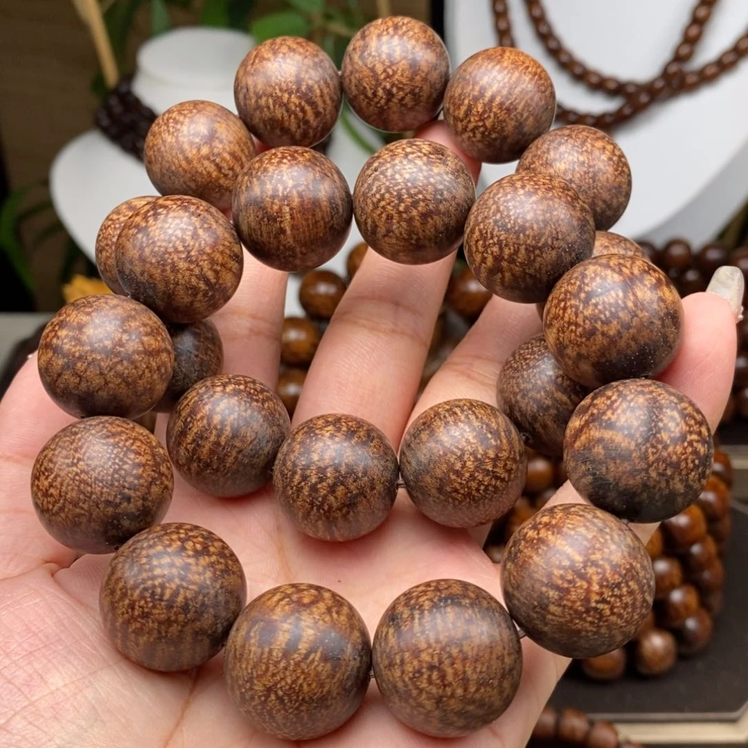 贡木手串/手链七*贡木2.0西瓜爆龙粗抛