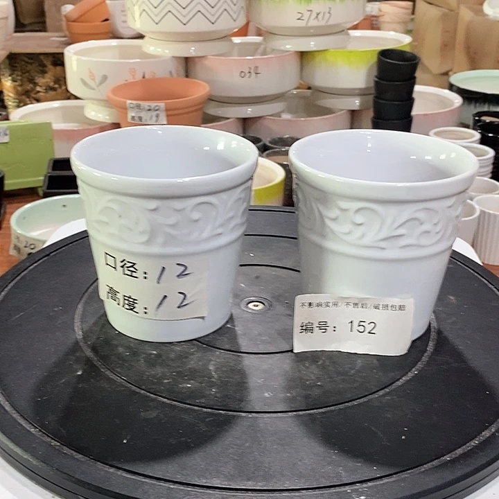 微瑕花盆-12×12-2个