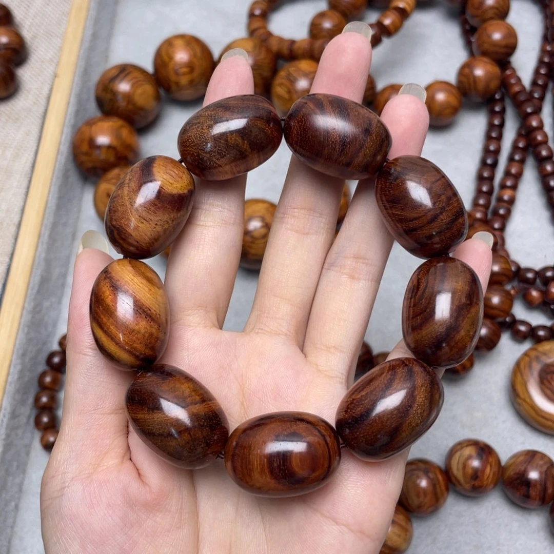 香榧木海南黄花梨橄榄珠