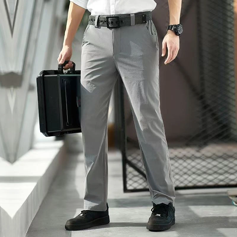 张译同款二代轻骑新款夏季休闲裤男款薄款高级感户外弹力运动裤男