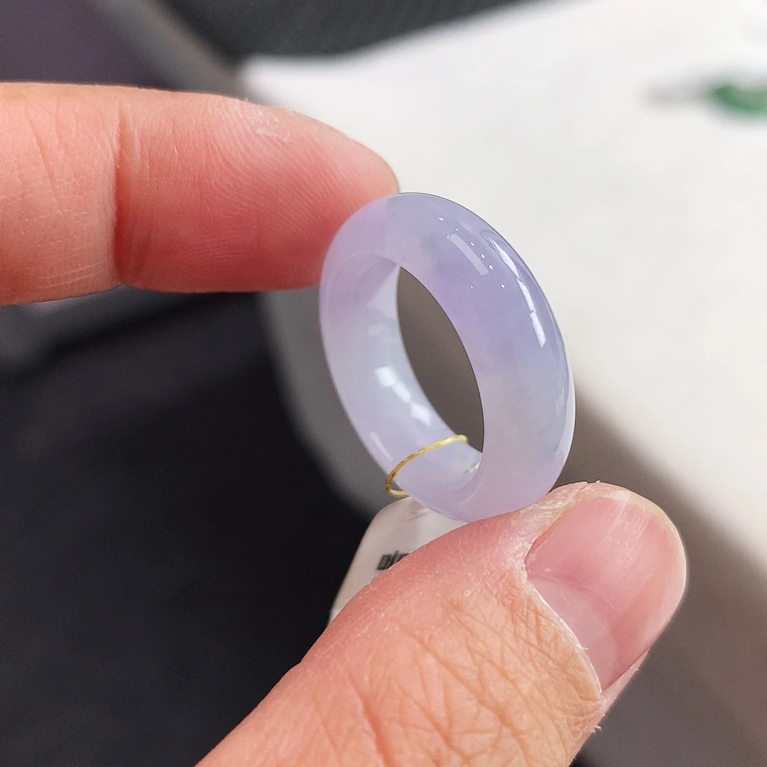 翡翠未镶嵌戒指14号