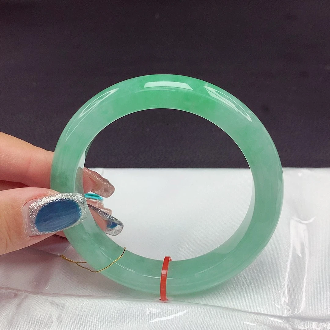 未镶嵌手镯翡翠56圈052