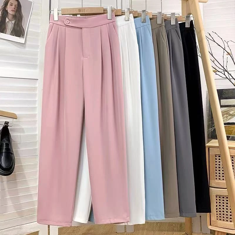 『 时尚Y』 新款设计感韩版减龄休闲裤9372