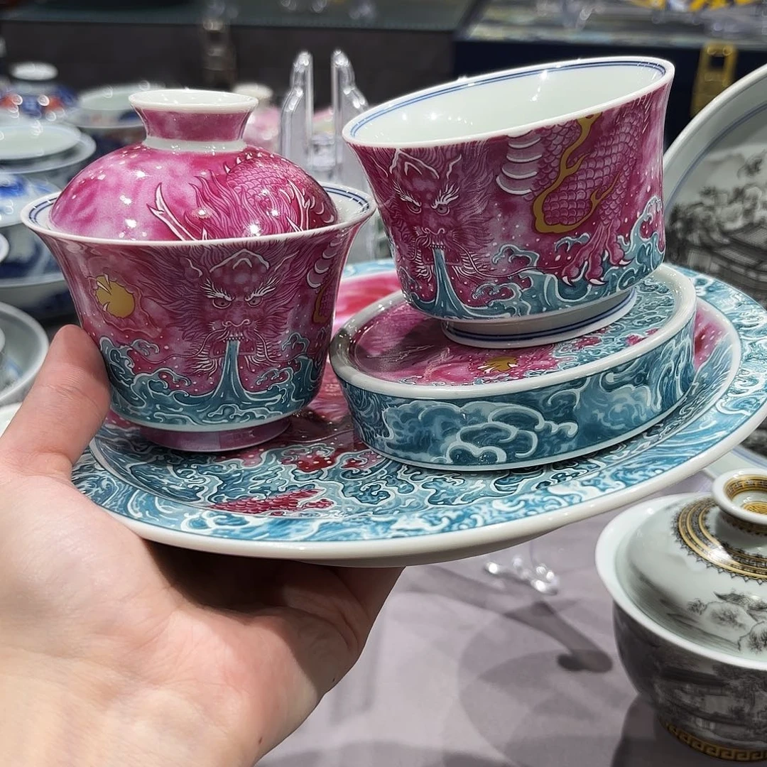 瓷片景德镇瓷器艺术半手