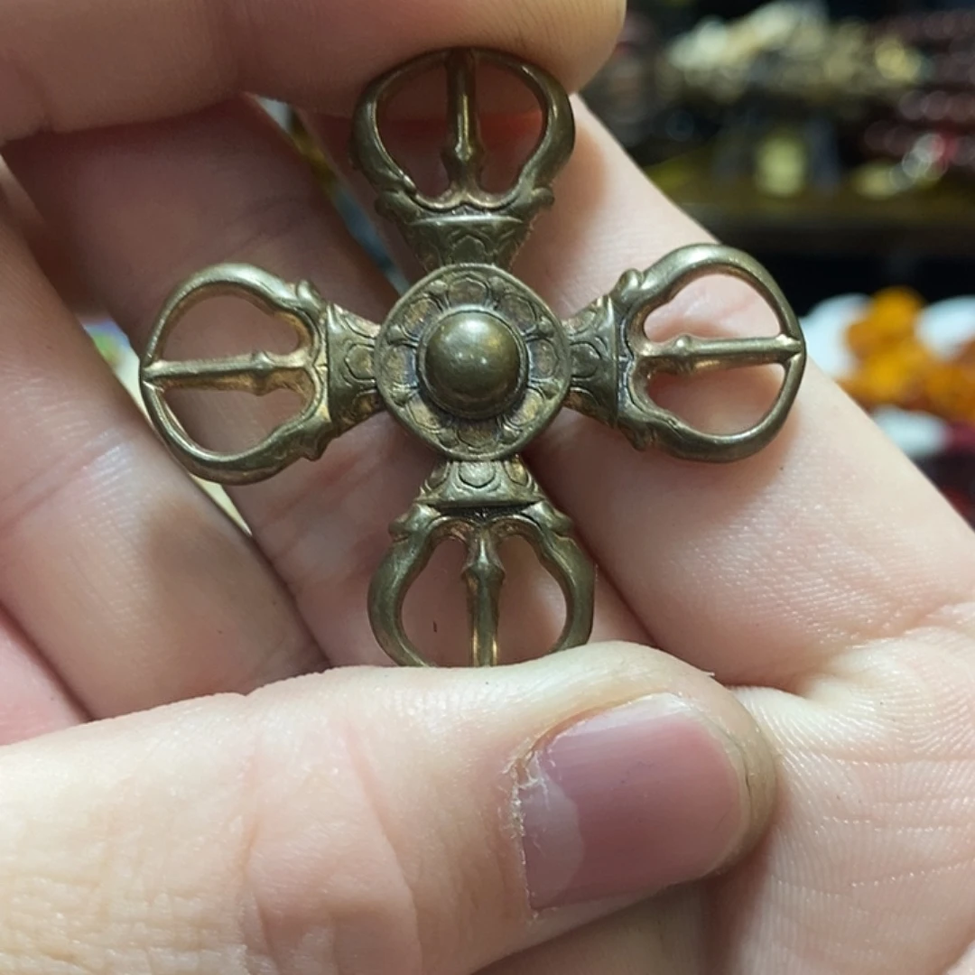 铜铁合金类十字金刚杵就斤斤计较