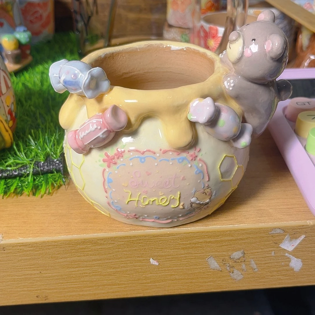 红陶R****刘老梧家多肉花盆