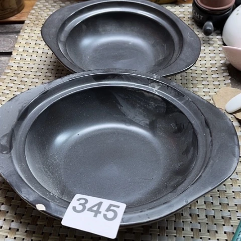 微瑕，明火，口径17高5，口径19有缺瓷，345