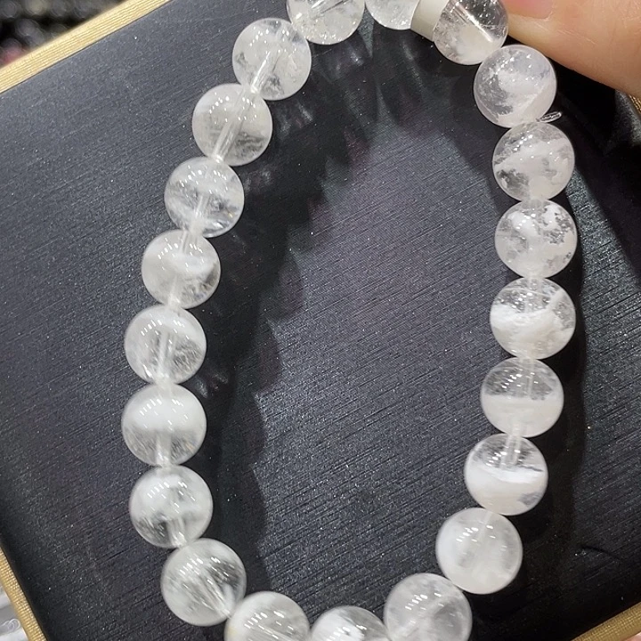 水晶未镶嵌珠宝半成品雪花幽灵