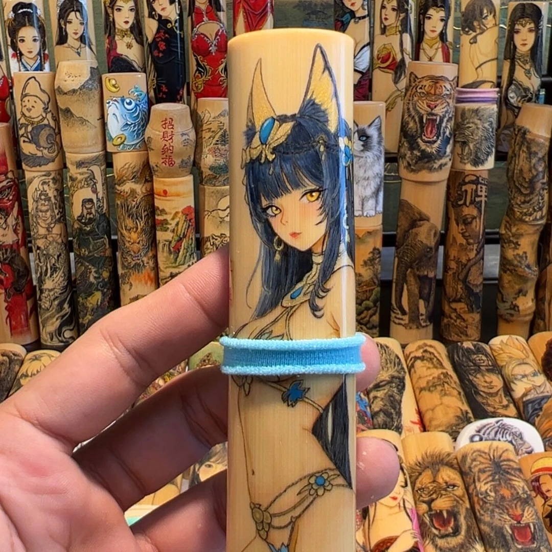 魔*思手工针刺双子座美女