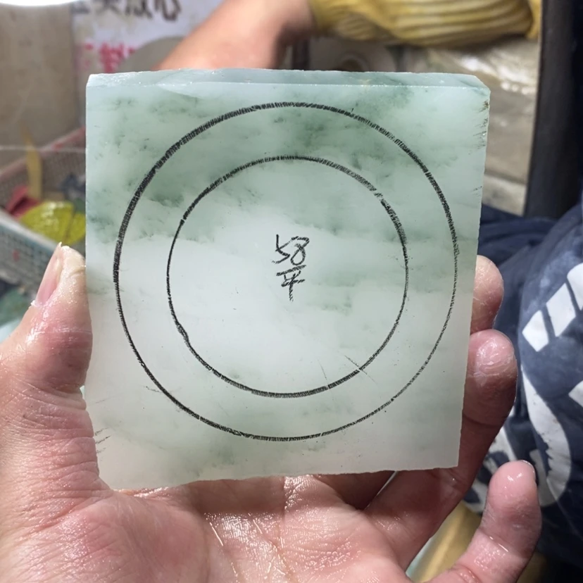 【闪购商品】石英质玉（天山翠）手镯未镶嵌無**為定制手镯