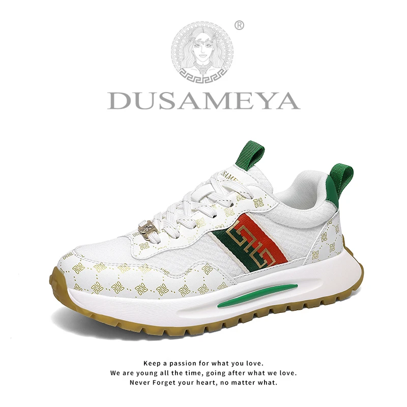 DUSAMEYA/杜莎米娅DUSAMEYA/春夏季百搭情侣运动休闲透气潮鞋6753