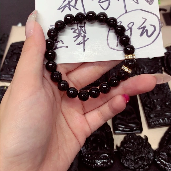 天然a货钢琴黑挂件