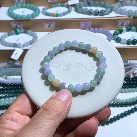 翡翠未镶嵌手链27