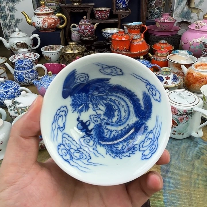 摆件景德镇陶瓷老厂瓷22