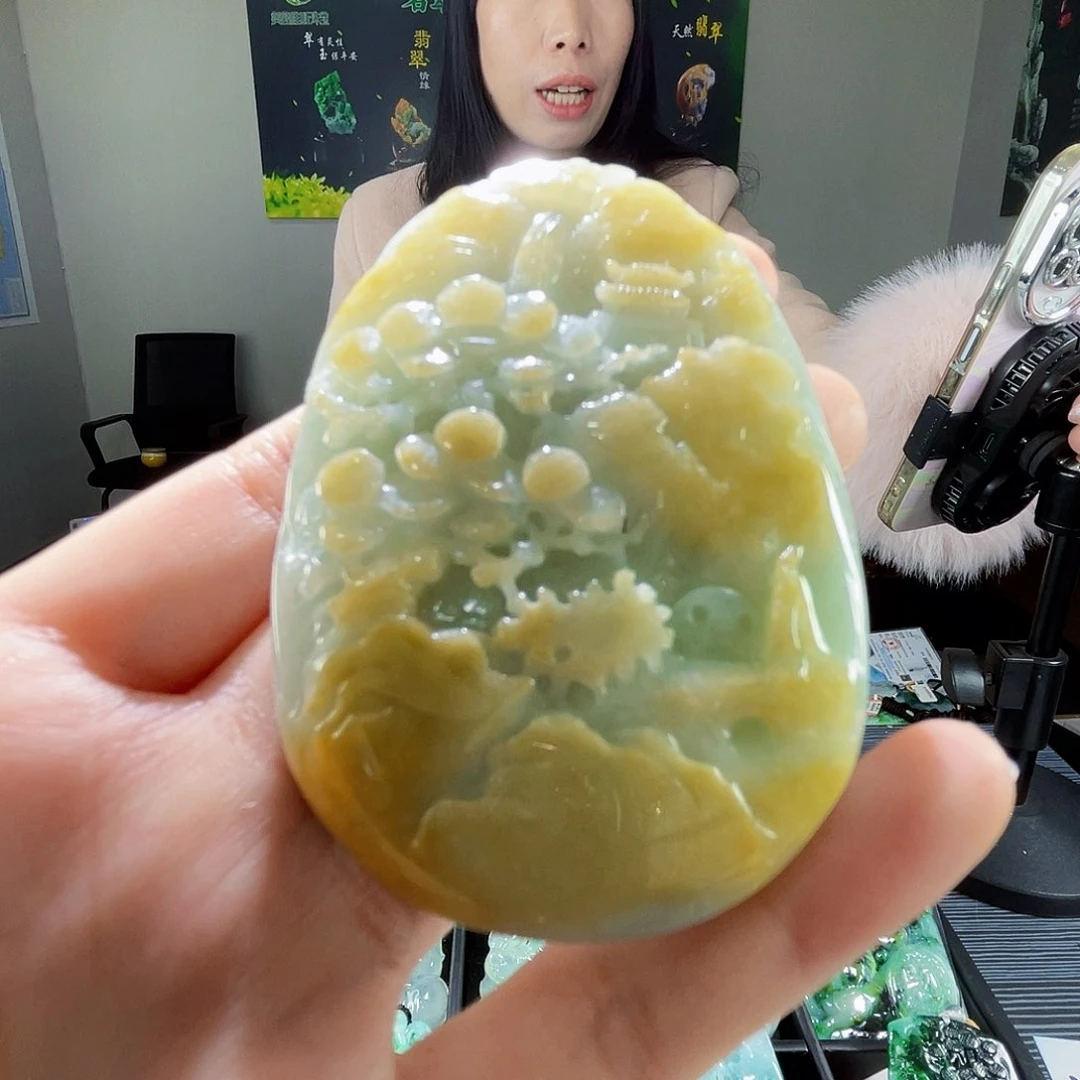 颈饰未镶嵌翡翠翡翠