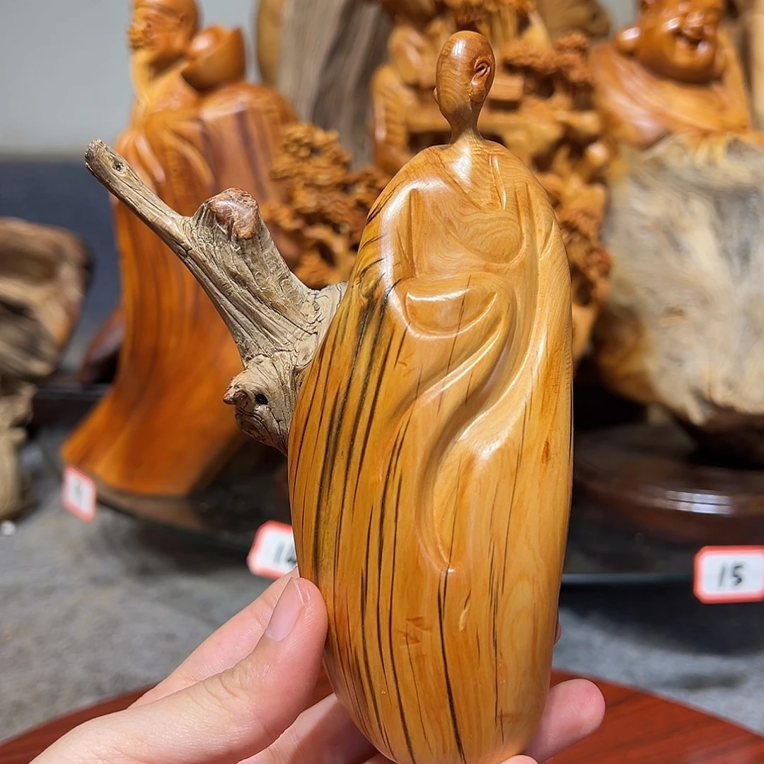 柏木（崖柏）崖柏木手把件摆件