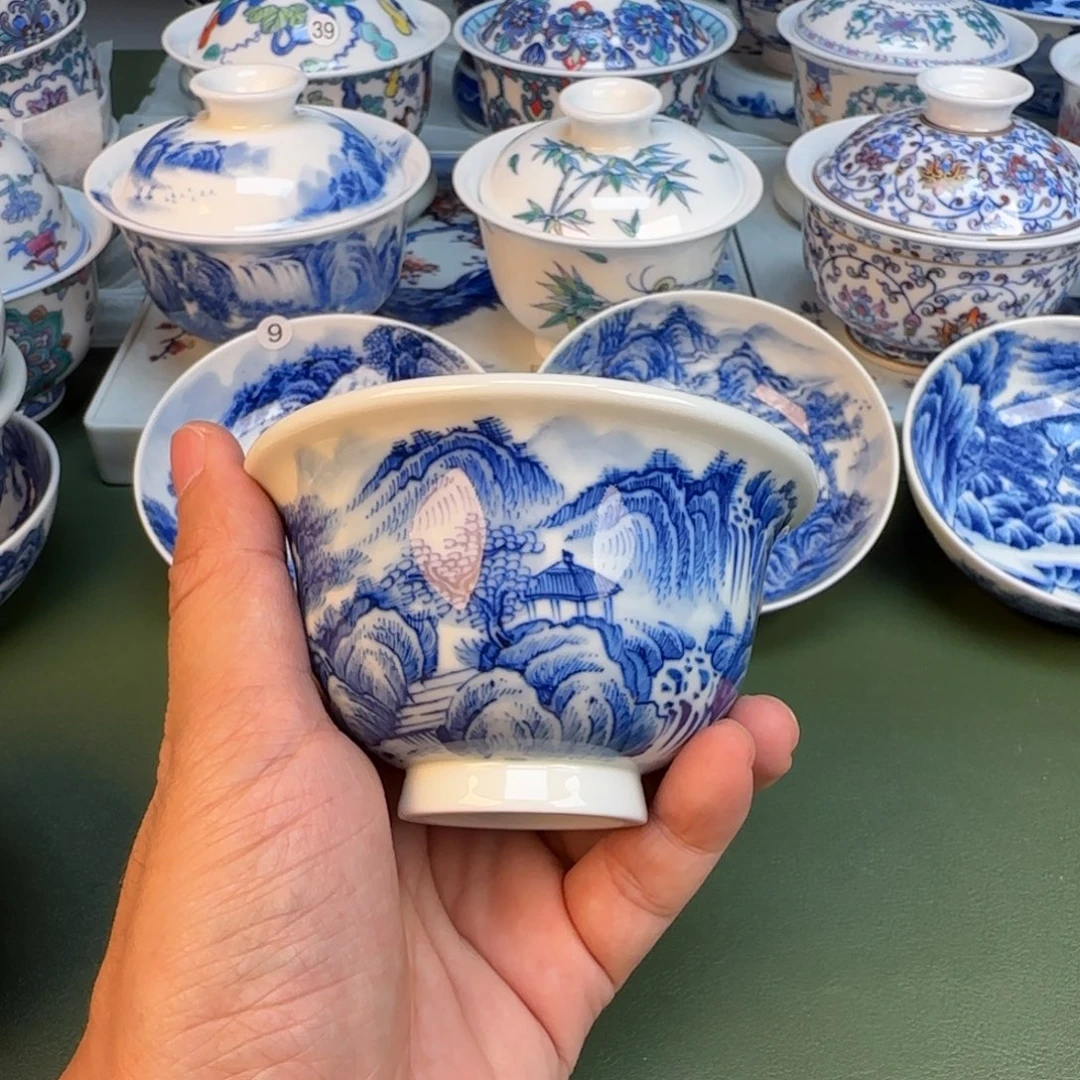 纯手工纯手绘茶具45