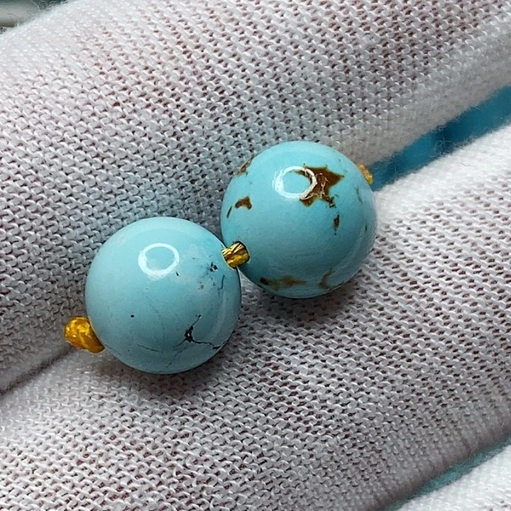 绿松石未镶嵌天然原矿 地大质检