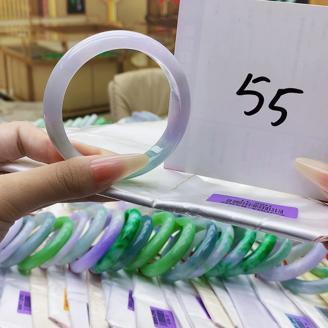 翡翠未镶嵌手镯bbb