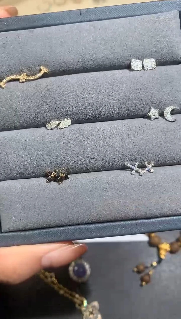 【小鱼严选彩虹盘】钻石耳饰-ZS02-多样性发其一|BZS4