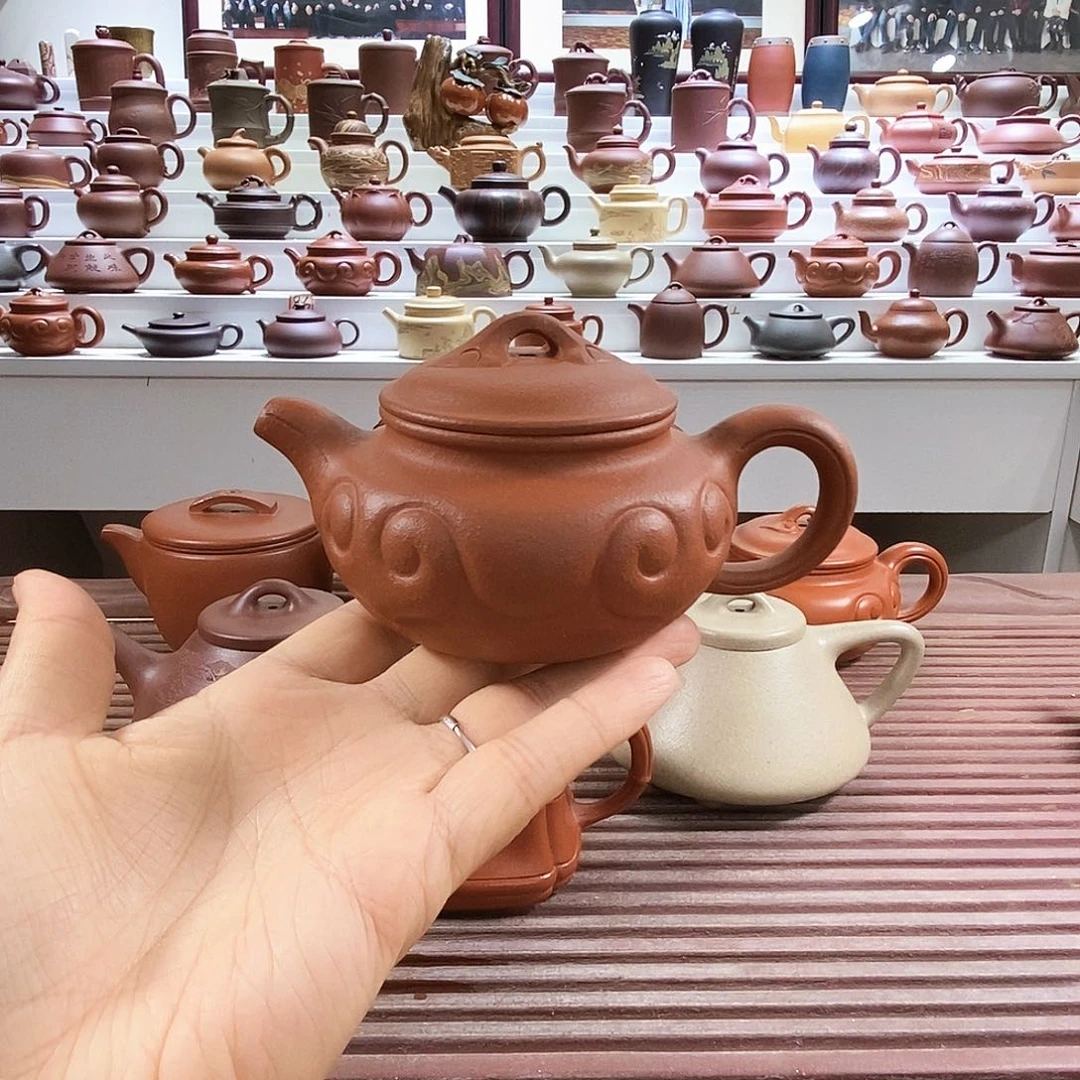 紫砂茶壶原矿紫砂降坡泥