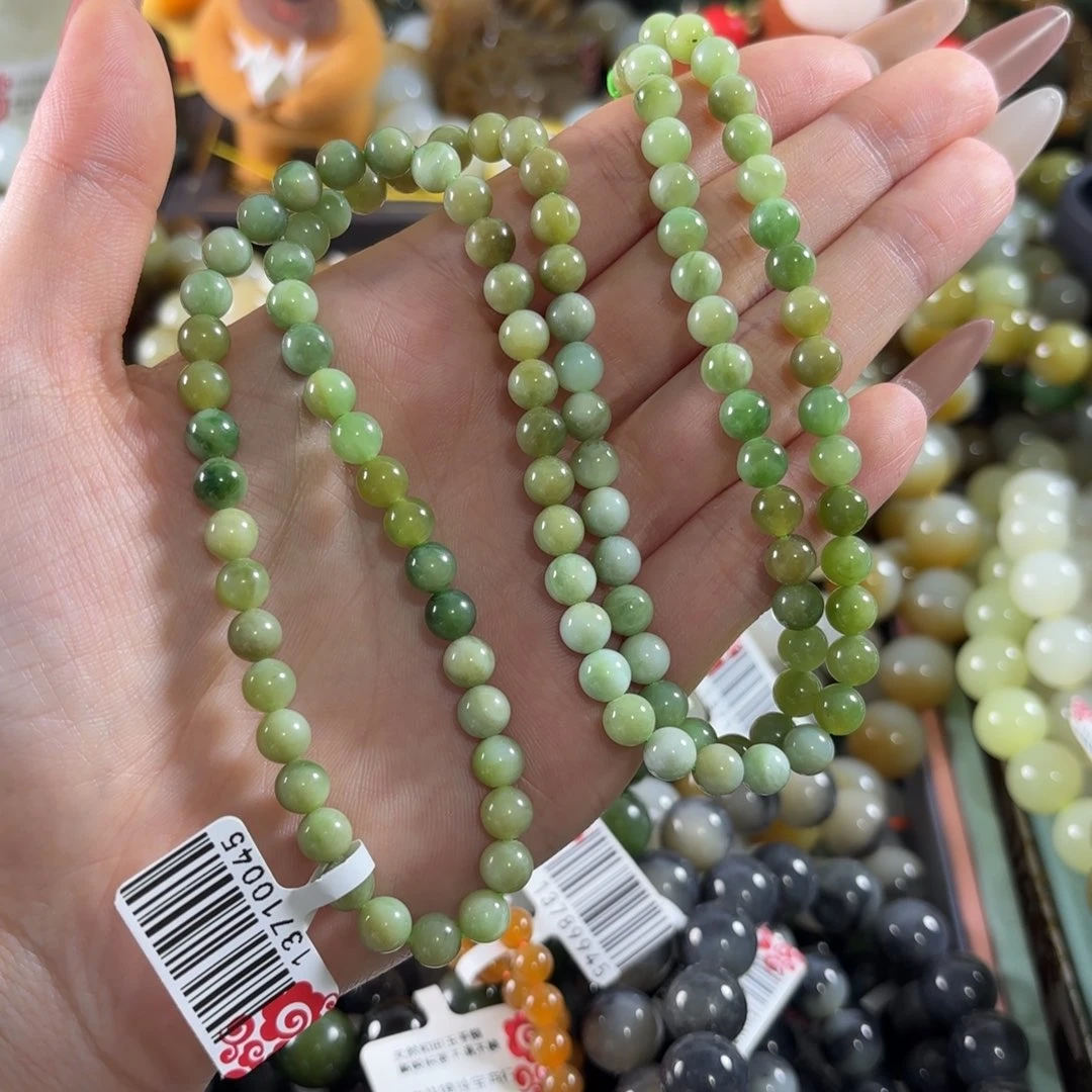 和田玉未镶嵌手链363