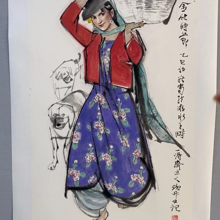 国画亲笔手绘原创