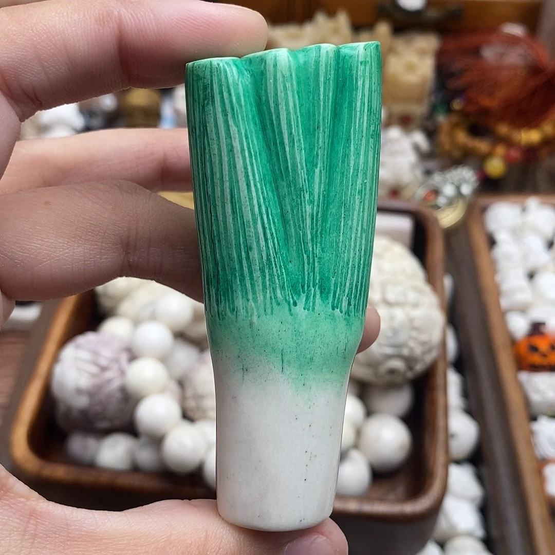 鹿骨把件c23鹿角大葱不退换