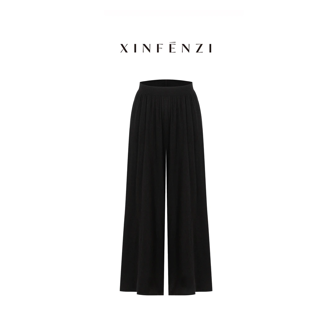 【月纱裤】XINFENZI 日本三菱三醋酸羊绒舒适感莱赛尔长裤 51283