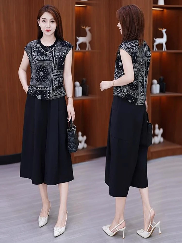 休闲风简约通勤街头风时尚套装女装气质城市轻运动风短袖大码显瘦