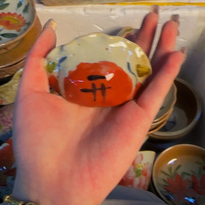 瓷片景德镇陶瓷手工手工开心