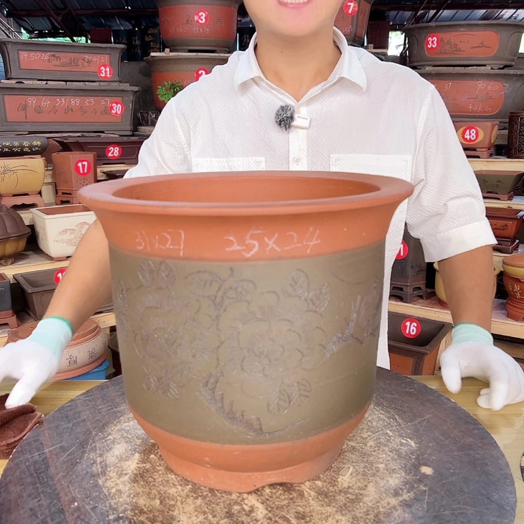 紫砂花盆工厂直发