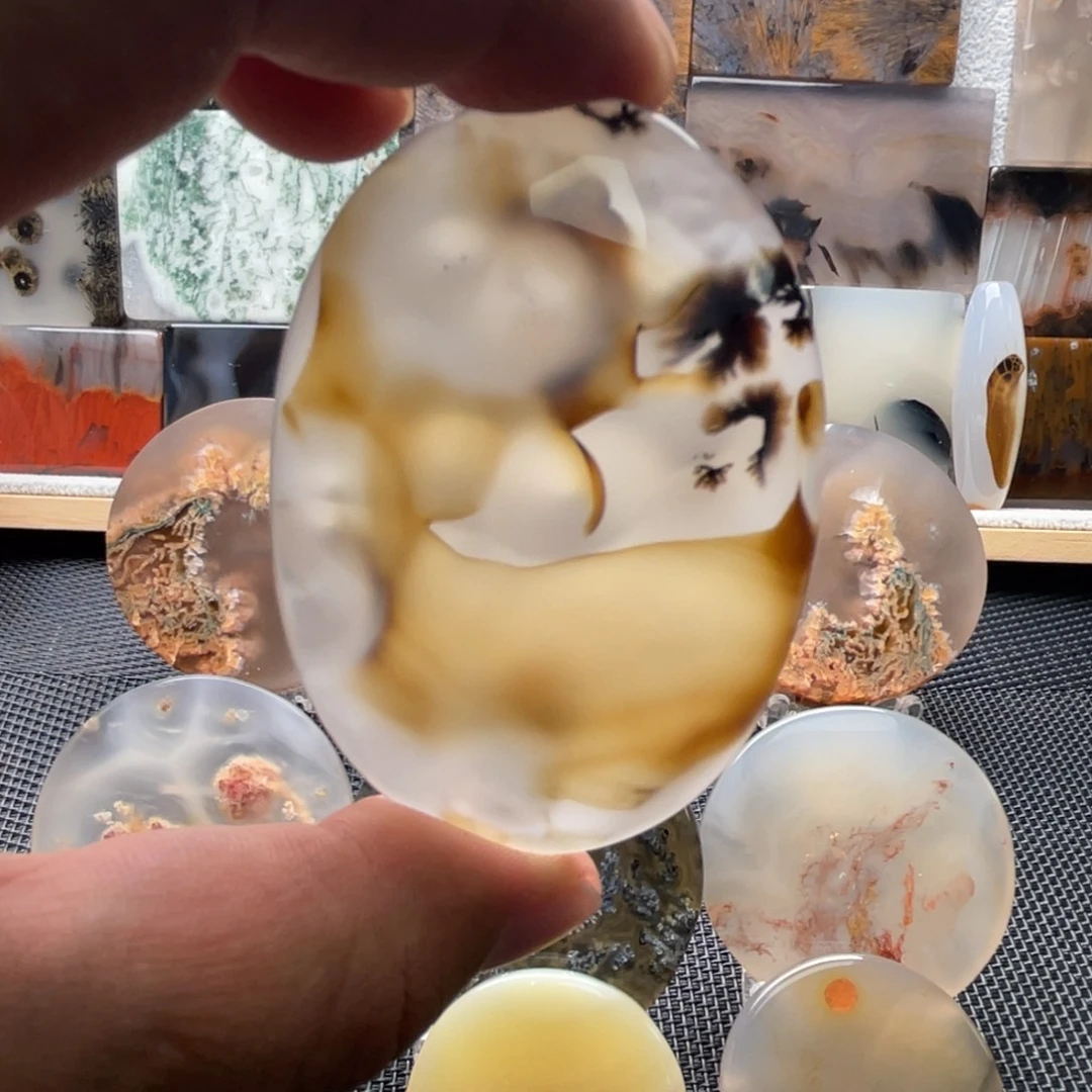 未镶嵌颈饰玛瑙/玉髓