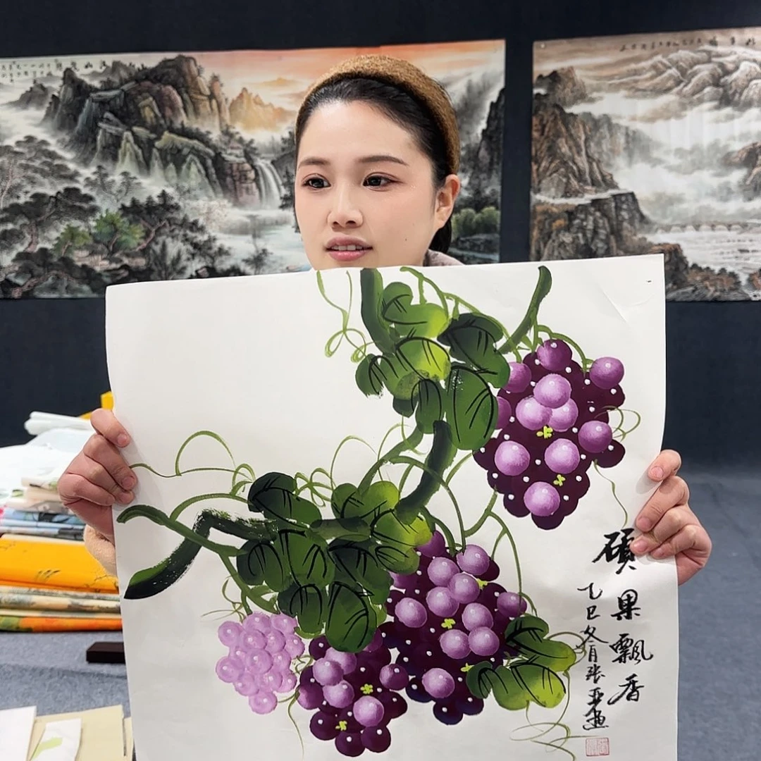 国画超级好看的一幅国画作品